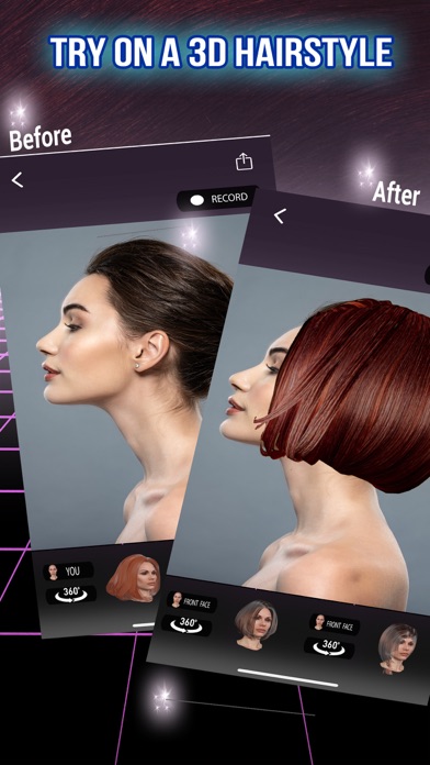 Virtual Hair 3D screenshot 4