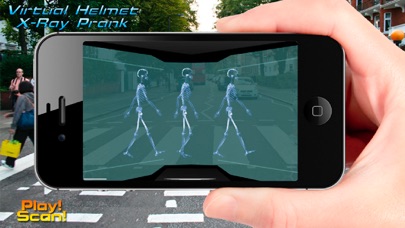 Virtual Helmet X-Ray Prank screenshot 2