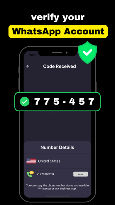 Virtual Number for SMS Verify screenshot 2