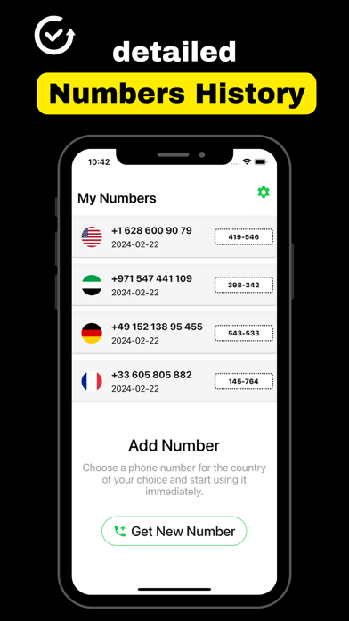 Virtual Number for SMS Verify screenshot 1