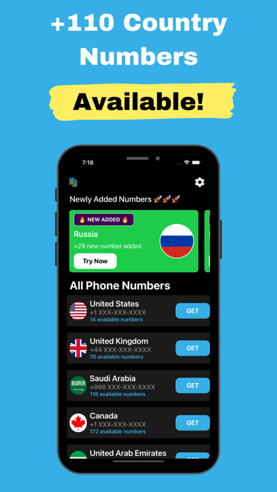 Virtual Number for Telegram ' screenshot 3