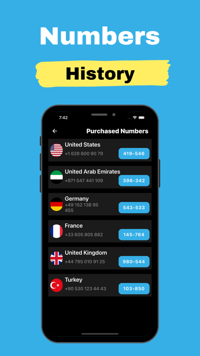 Virtual Number for Telegram ' screenshot 1