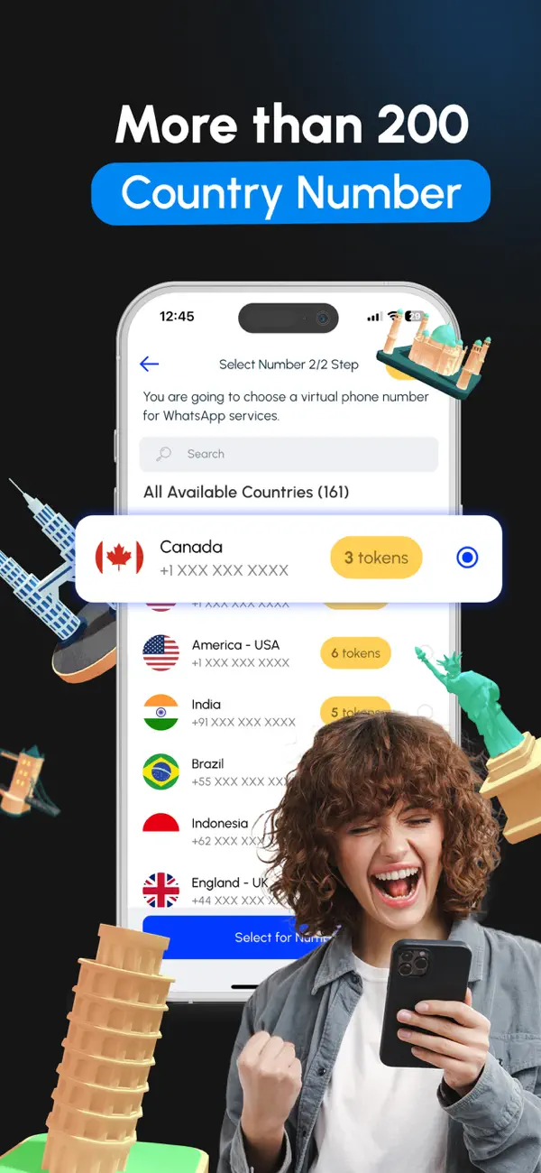 Virtual Number & SMS: GetCode screenshot 2
