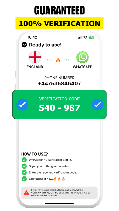 Virtual Phone Number for SMS screenshot 2