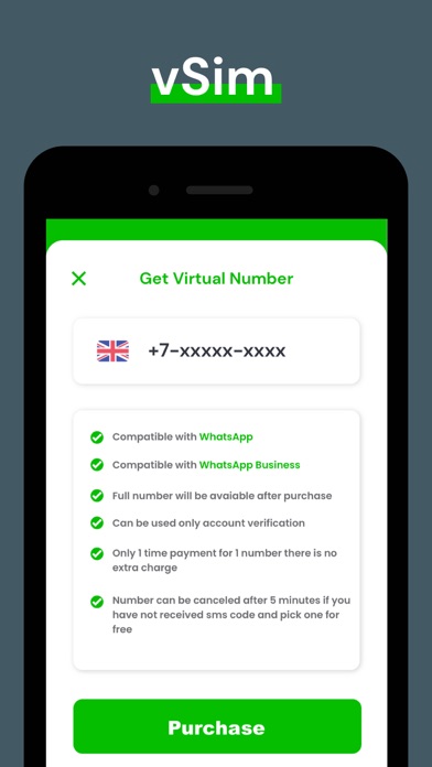 Virtual Phone Number for WA screenshot 3