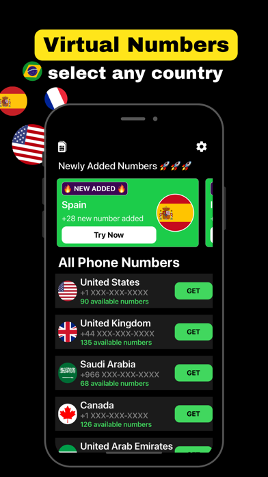 Virtual Phone Number :VCode screenshot 3