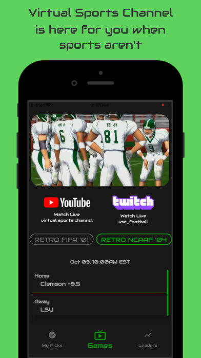 Virtual Sports Channel screenshot 1