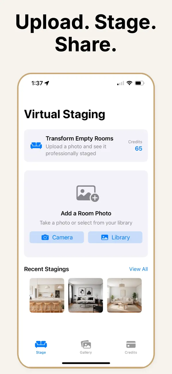 Virtual Staging AI Real Estate screenshot 1
