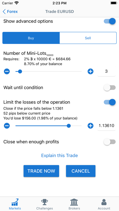 Virtual Trading Simulator screenshot 2