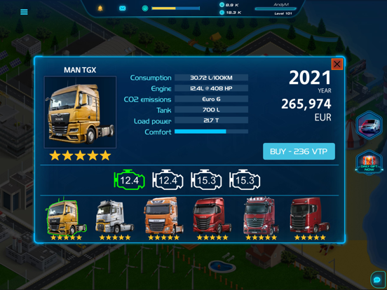 Virtual Truck Manager 2 Tycoon screenshot 5