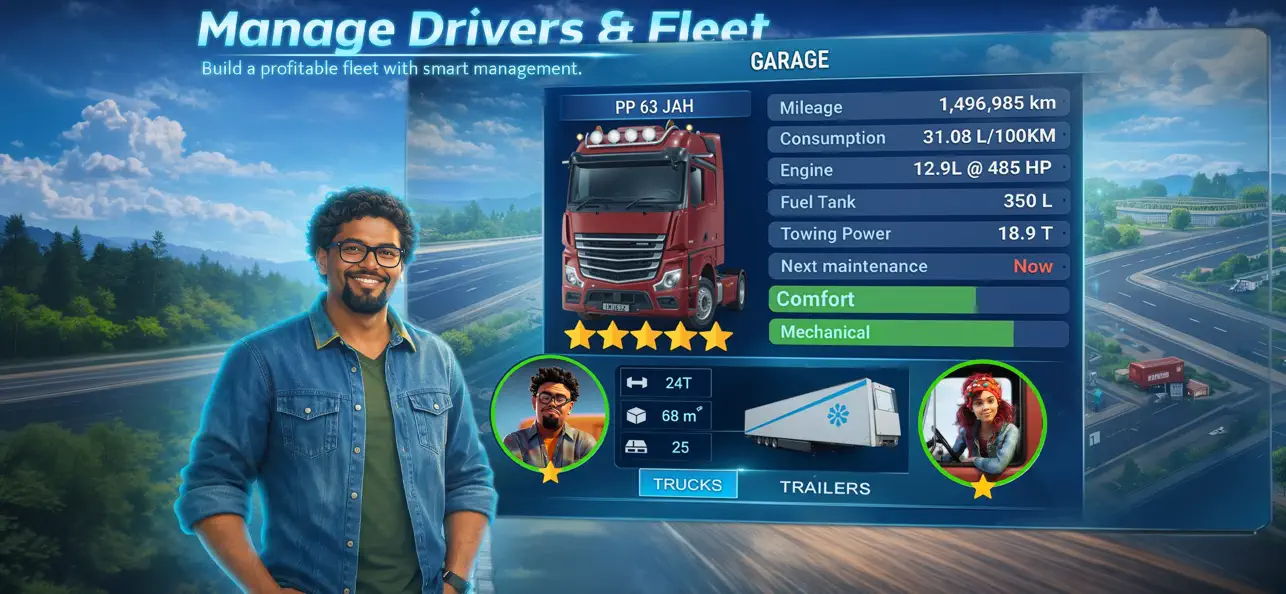 Virtual Truck Manager 3 screenshot 2