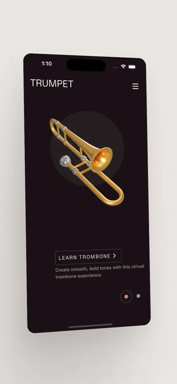 Virtual Trumpet & Trombone screenshot 5
