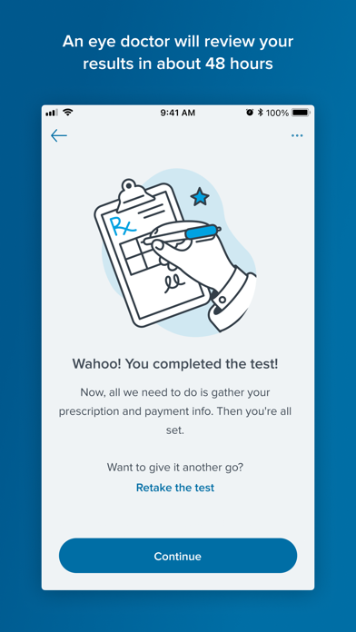 Virtual Vision Test screenshot 1
