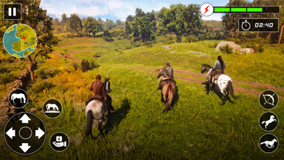 Virtual Wild Horse Racing Game screenshot 1