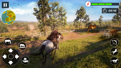Virtual Wild Horse Racing Game screenshot 3