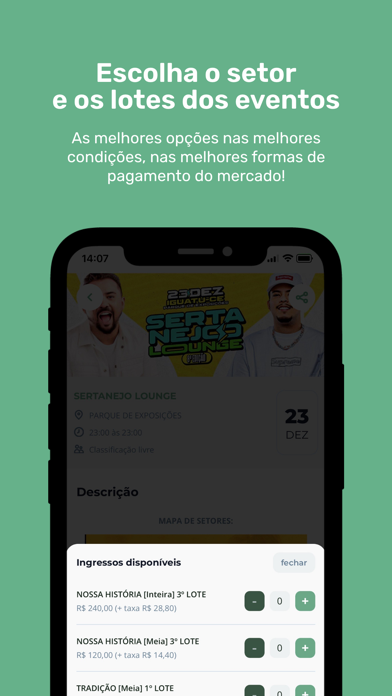 Virtualticket screenshot 1