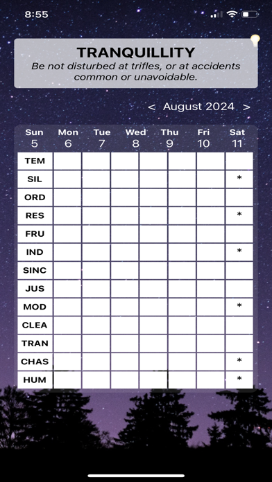 VirtueCalendar screenshot 3
