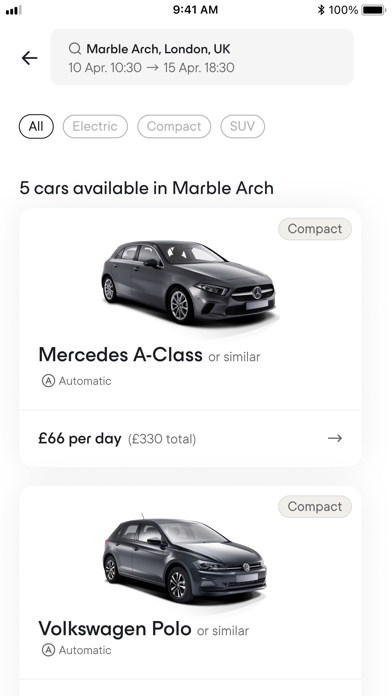 Virtuo: hassle-free car rental screenshot 5