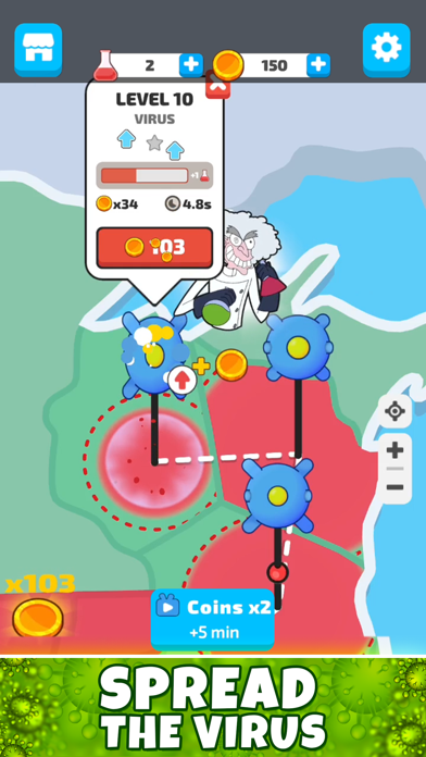 Virus Evolution: Destroy Earth screenshot 4