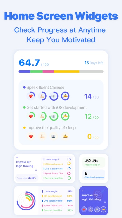 Vis - OKR Goals Planner&To-Do screenshot 3