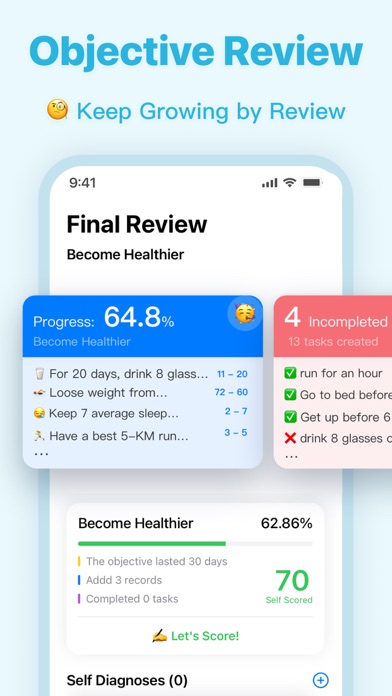 Vis - OKR Goals Planner&To-Do screenshot 2