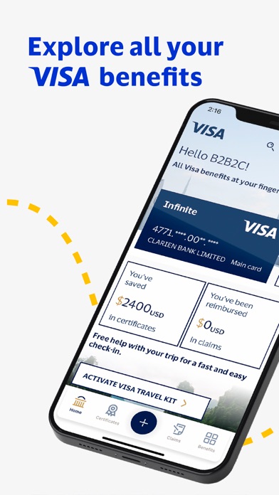 Visa Benefits screenshot 7