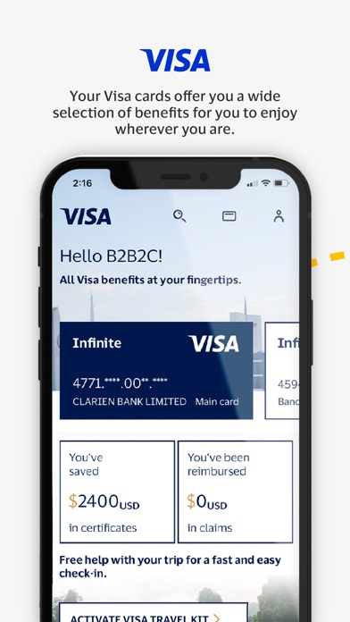 Visa Benefits screenshot 8