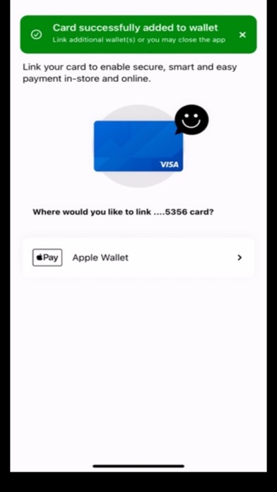 Visa Digital Emergency Card screenshot 1