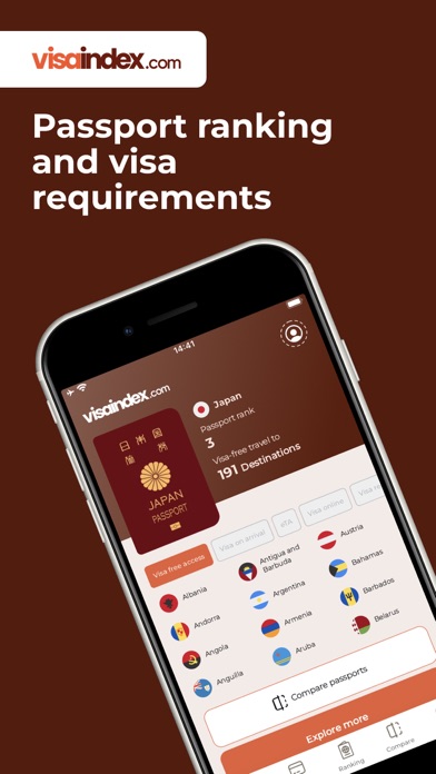 Visa Index screenshot 4