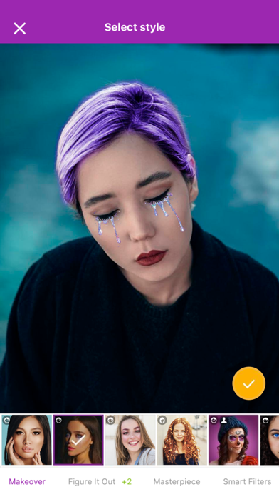 Visage: airbrush photo maker screenshot 2