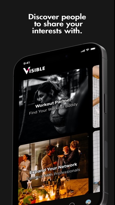 Visible App screenshot 1