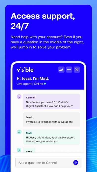 Visible mobile screenshot 1