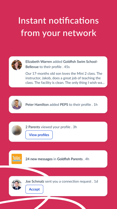 VISIBLE - The parent network screenshot 2