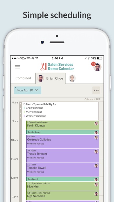 Visibook Appointment Scheduler screenshot 4