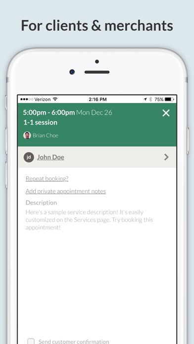 Visibook Appointment Scheduler screenshot 3