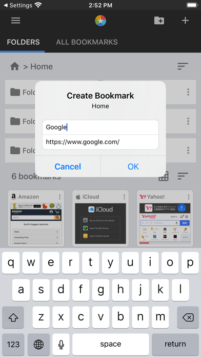 VisiMarks: Bookmark Manager screenshot 2