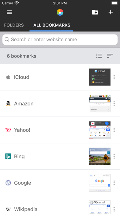 VisiMarks: Bookmark Manager screenshot 5