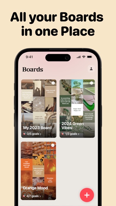Vision Board & Goal Tracker screenshot 1