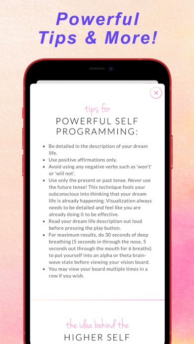Vision Board Manifestation screenshot 1