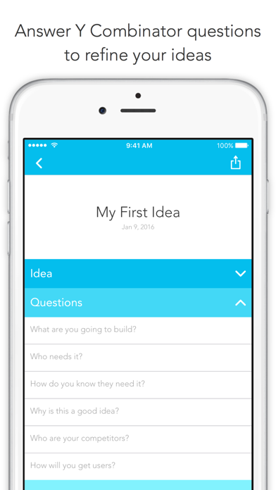 Visions - An Idea Log Based on Y Combinator screenshot 4