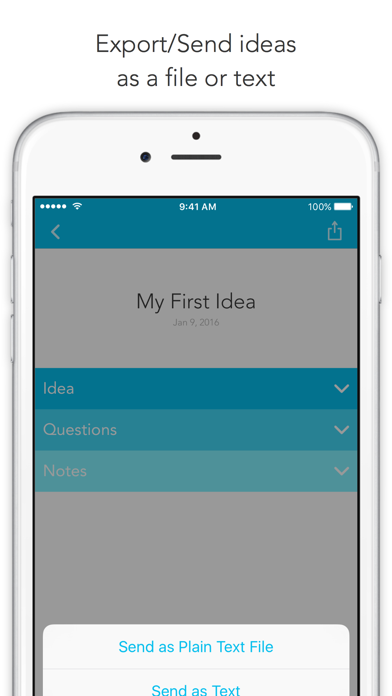Visions - An Idea Log Based on Y Combinator screenshot 1