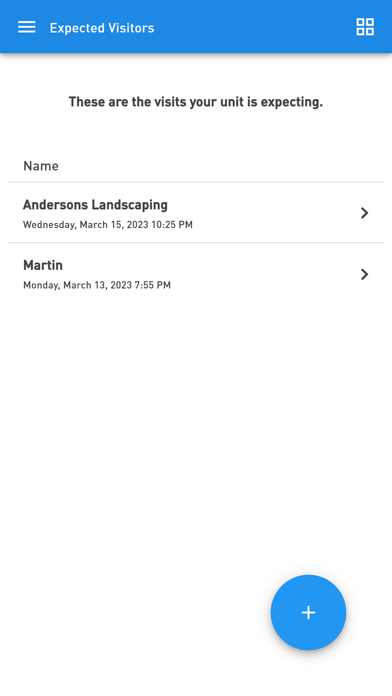 VisitForm: Portal screenshot 1
