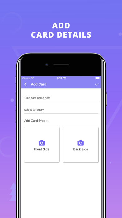 Visiting Card Holder screenshot 4