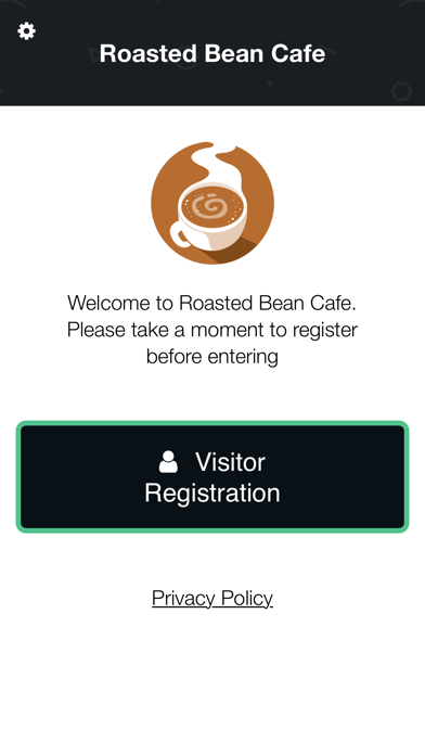 Visitor Registration Kiosk screenshot 1