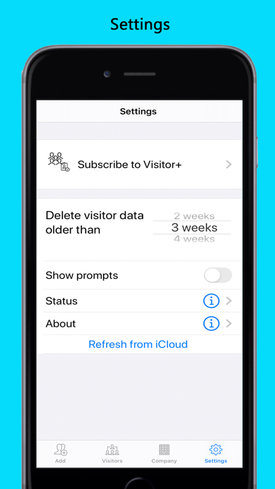 Visitor+ screenshot 2