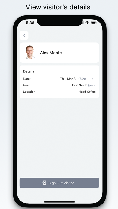 VisitorOS Mobile App screenshot 3