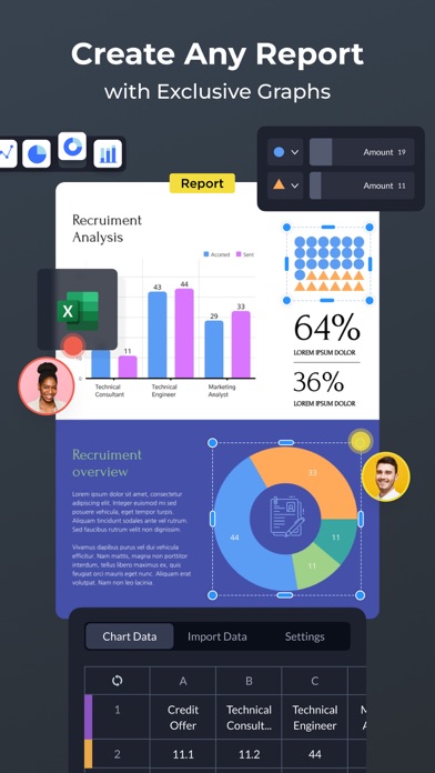 Visme - Presentation & Charts screenshot 2