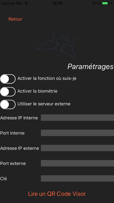 Visor Access screenshot 1