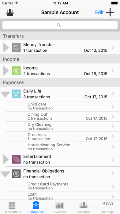 Visual Budget - Finances screenshot 1