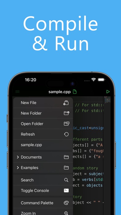 Visual Code screenshot 1